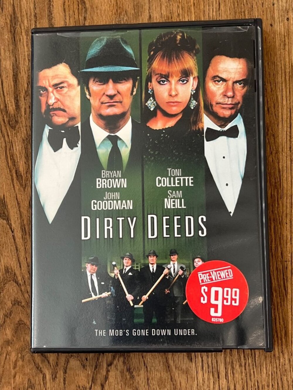 Dirty Deeds Movie 2002 DVD Tony Collette Sam Neill John Goodman Crime Drama